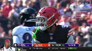 FlightReacts To Ravens vs. Browns | 2024 Week 8 Game Highlights!