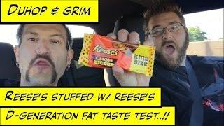 Duhop REESE'S PIECES BIG CUP TASTE TEST REACTION