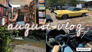 august vlog: family road trip | car shopping + car tour | birthday celebrations | becoming an aunt