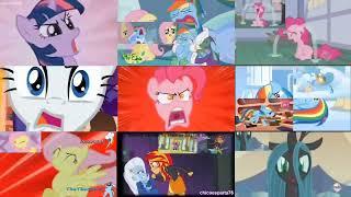 [PONIES WARNING] MLP Nineparison - Sparta Shadow Queen Remix (TehPandaSpartan)