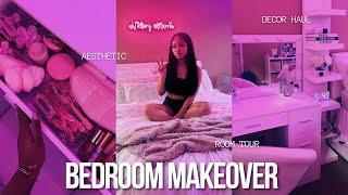 ROOM MAKEOVER | Room Tour, New Furniture, Decor Haul, Pinterest Inspired