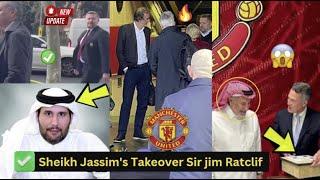 Knock OUT!Sheikh Jassim's Man Utd takeover plan as Sir Jim Ratcliffe struggles continue..#manutd