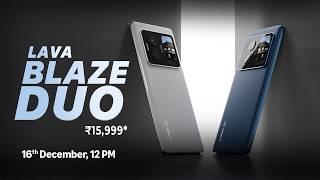 Lava Blaze Duo 5G - Dual Display @16,999*