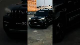 black Scorpio modified status Scorpio lover#viral #shortsfeed#short #status #thar