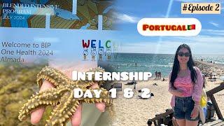 Portugal Erasmus Internship Program| Surfing‍️|Marine Exploration #portugal #lisbon #erasmus