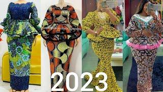 ️TENUE AFRICAINE DE TAILLE BASSE HAUT & JUPE EN WAX/PAGNE 2022 ANKARA SKIRT & BLOUSE AFRICAN DRESS