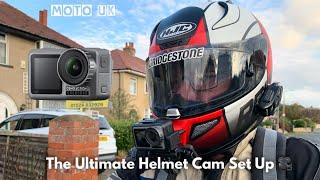 Best Motorcycle Helmet Camera Set Up DJI OSMO Action