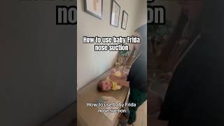 Baby Frida nose sucker REVIEW (surprising results!)