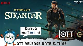 Sikandar OTT Release Time Update | Salman Khan Sikandar Full Movie OTT & TV Release Date & Platform