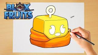 How to draw Buddha Blox Fruit | Step by step | Easy drawing || Blox Fruits