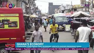 Ghana's economy: Consumer confidence dips, economic growth shows promising sign