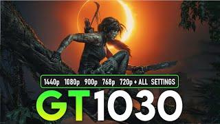 Shadow Of The Tomb Raider | GT 1030 2GB | 1440P, 1080P, 900P, 768, 720P + All Settings Tasted.
