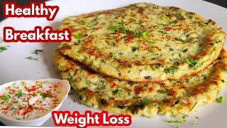 10 Minutes Breakfast With Zucchini & Cabbage For Weight Loss/ Breakfast Recipes/ Healthy Breakfast