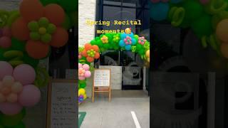 Spring Recital moments with students  #pianorecital #pianoteacher