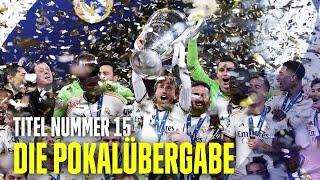 Sie können nicht verlieren! Real Madrid bei der Titelübergabe | UEFA Champions League