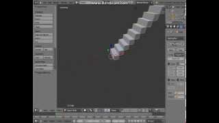 how to make a stairway in blender