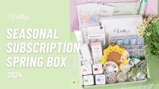 Vettsy Seasonal Subscription Box-Spring Unboxing & Tutorial