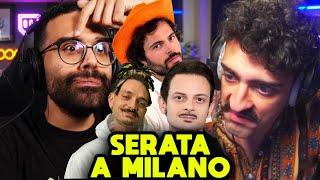 DARIO MOCCIA RACCONTA LA SERATA A MILANO A MARIO STURNIOLO ft. Marra, Rovazzi, Wilwoosh e altri