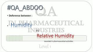 الفرق بين الرطوبه العاديه والرطوبه النسبيه - Humidity VS relative Humidity