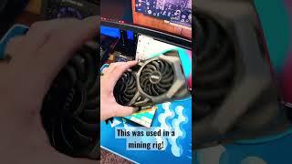 Scared Of Buying A Used GPU On eBay?? Watch This!  #amd #gpu #rx5700