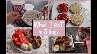 WHAT I EAT IN A DAY (3 Tage lang) ● FOOD DIARY ● Meine Ernährung im Alltag | Sabrina Chérie