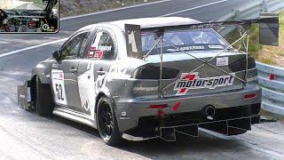 1100Hp LANCER EVO X Monster || Crazy ONBOARD New Record!!