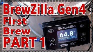 BrewZilla Gen4 First Brew - PART 1 - Mash & Sparge - Generation 4