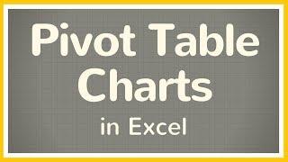 How to Make a Pivot Table Chart in Excel - Tutorial 