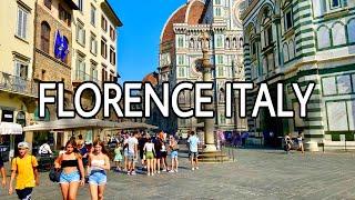 Florence, Italy August  - A Walking Tour Of The Historic City