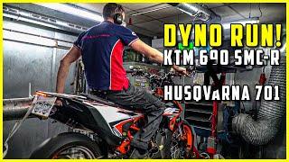 How much horsepower does it have?  - DYNORUN KTM 690 SMC-R and Husqvarna 701