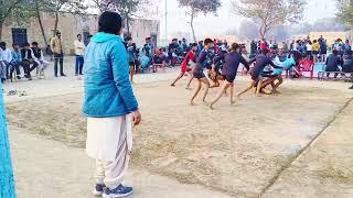 Jhansal vs Sherda kabaddi tournament in jhansal