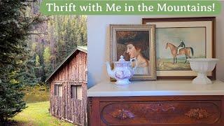 Thrift with Me on Vacation! Ironstone & Transferware Home Decorating Ideas