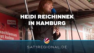 Wahlkampf: Linken-Politikerin Heidi Reichinnek in Hamburg