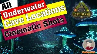 ARK: Lost Island • All Underwater Cave Locations (Pearlcave patched see description)