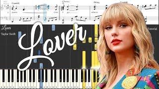 Taylor Swift - Lover - Piano Cover & Sheets