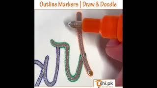 Wanna Try These New Outline Markers?? #outlinemarkers #Oshipk #newarrivals2022