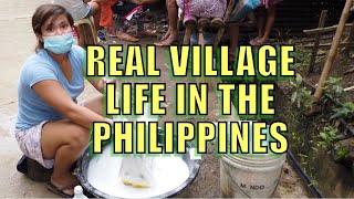 Real Village Life In The Philippines.