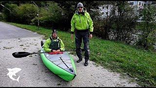 Kanutour durch die "Honigtöpfe" an der Traun von Lauffen bis zum Traunsee