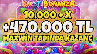 Sweet Bonanza  REKOR KAZANÇ +470.000 TL | OYUNU AÇIK YAKALADIK! MAXWİN TADINDA ŞEKERLER ALDIK!