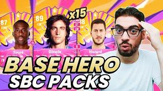 OPENING 15x BASE HERO SBC PACKS! FC 25 Ultimate Team