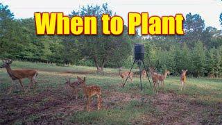When to Plant Deer Food Plots - Use the Heavy Rain