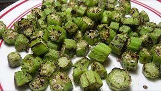 My Favorite Way to cook OKRA| NO Slime-No Batter-No Deep Fried