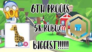 6th Cross Trading Proof || Adopt Me Pets For Robux || Caty (Official)