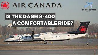 Air Canada Dash 8-400 (Q400) Calgary.to Edmonton TRIP REPORT