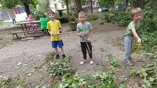 Кишинев после смерча!! Наш двор на 2-ой день после торнадо #chisinau #tornado #moldova