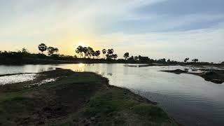 Lake view sun set #nature #lake  #sunset #water #beautiful #shotoniphone