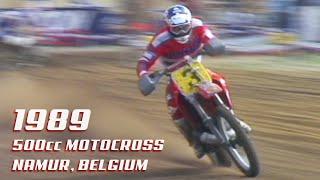 Great Motocross Battles | David Thorpe vs Eric Geboers | Belgium GP 1989