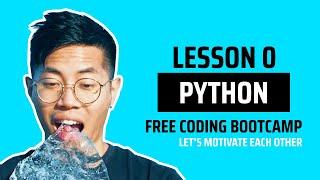 Setup - Python | Lesson 0 (Free Coding Bootcamp)