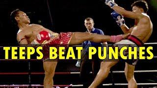 When Teeps Beat Punches | Muay Thai Teep Highlight