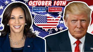 Trump vs Harris *UPDATED* 2024 US Election Prediction | October 10th